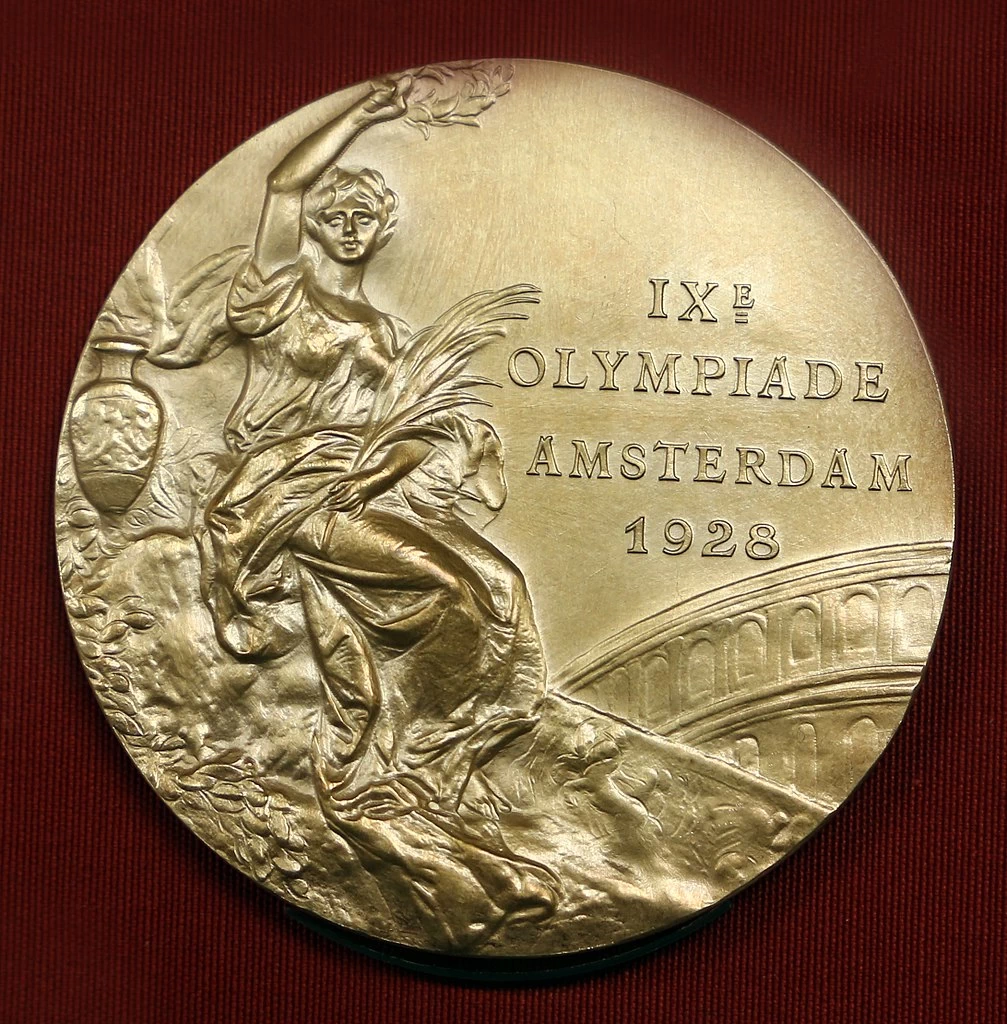 Medaglia d'oro per le olimpiadi di Amsterdam del 1928